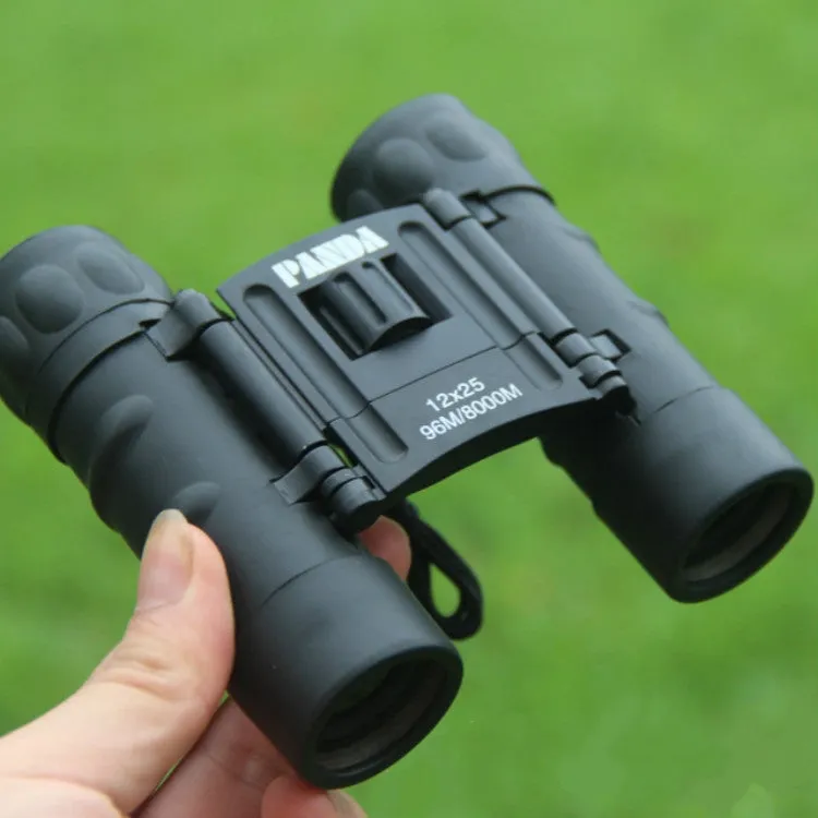 12X25 Telescope Low Light Night Vision High Power HD Pocket Binoculars