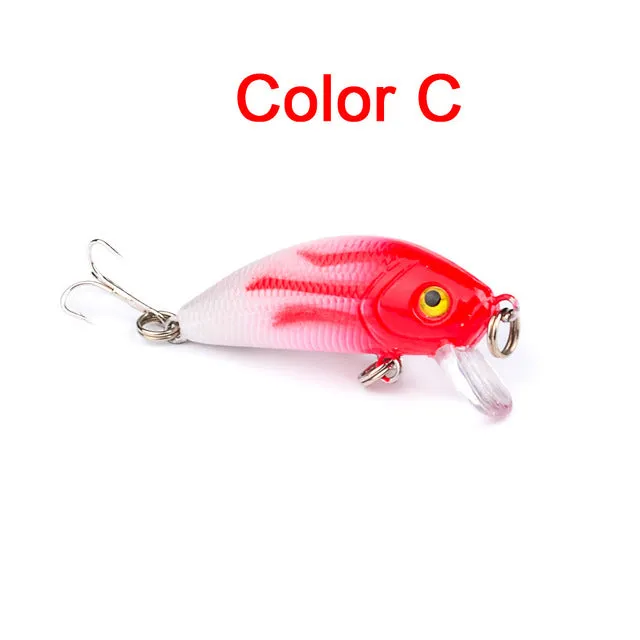 1PCS 5cm 3.6g topwater Swim Fishing Lure Japan Artificial Hard Crank Bait Wobbler Crank bait  Mini Fishing Crankbait lure NE-201