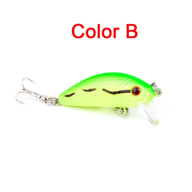 1PCS 5cm 3.6g topwater Swim Fishing Lure Japan Artificial Hard Crank Bait Wobbler Crank bait  Mini Fishing Crankbait lure NE-201