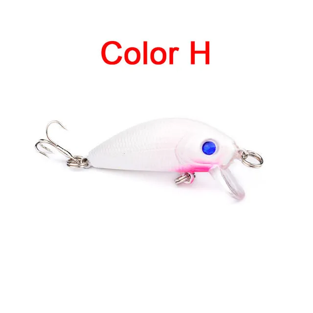 1PCS 5cm 3.6g topwater Swim Fishing Lure Japan Artificial Hard Crank Bait Wobbler Crank bait  Mini Fishing Crankbait lure NE-201