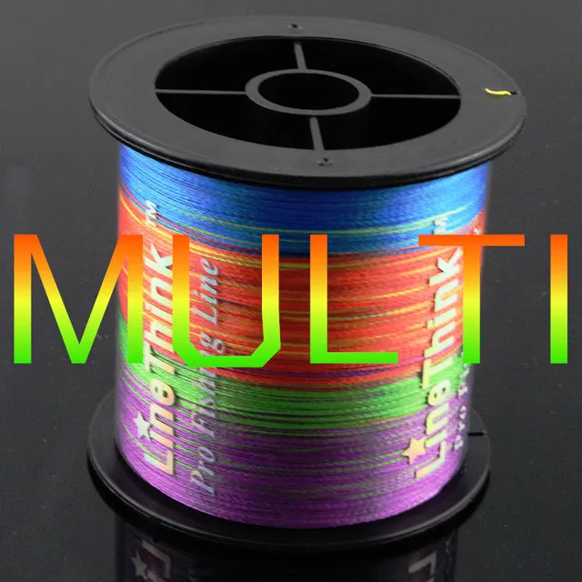 300M Brand LineThink GOAL Japan Multifilament PE Braided Fishing Line 6LB-120LB