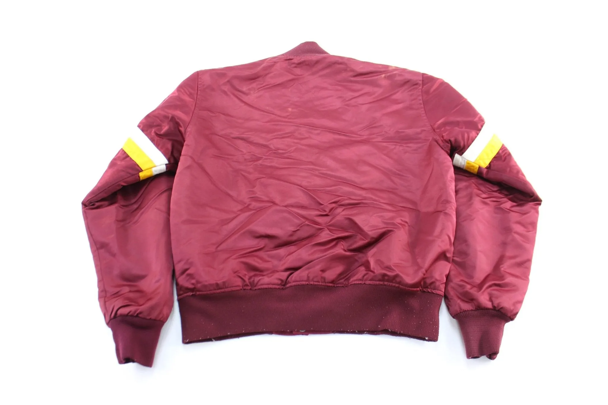 90's Starter Embroidered Logo Washington Redskins Bomber Jacket