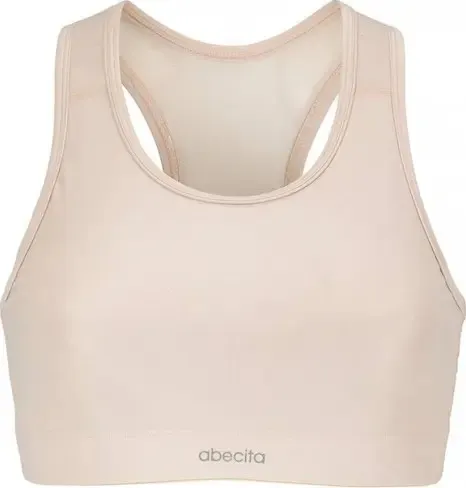 Abecita Mindful Sports Bra Reco Moulded Cups Beige | Buy Abecita Mindful Sports Bra Reco Moulded Cups Beige here | Outnorth