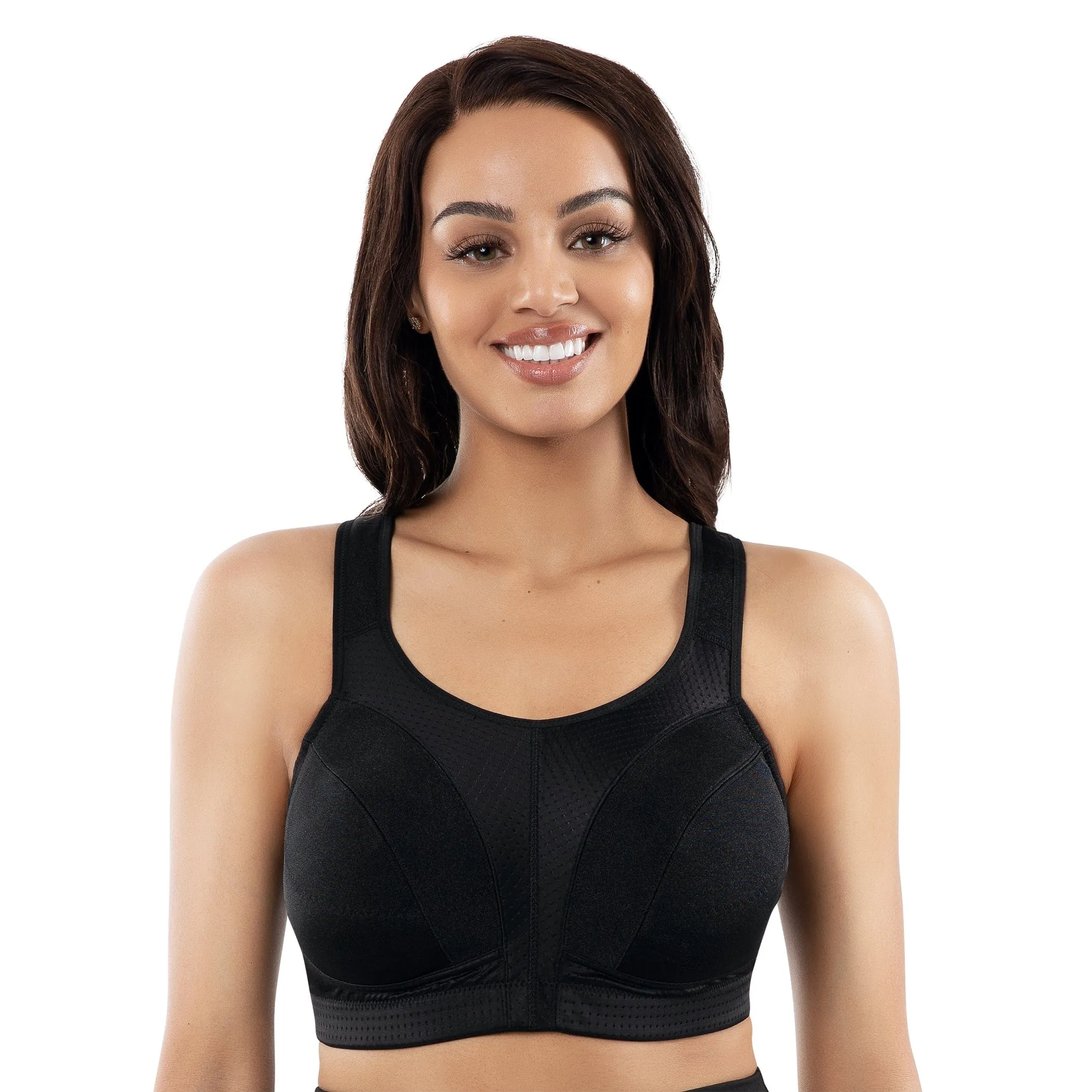 Active Wirefree Sports Bra - Black