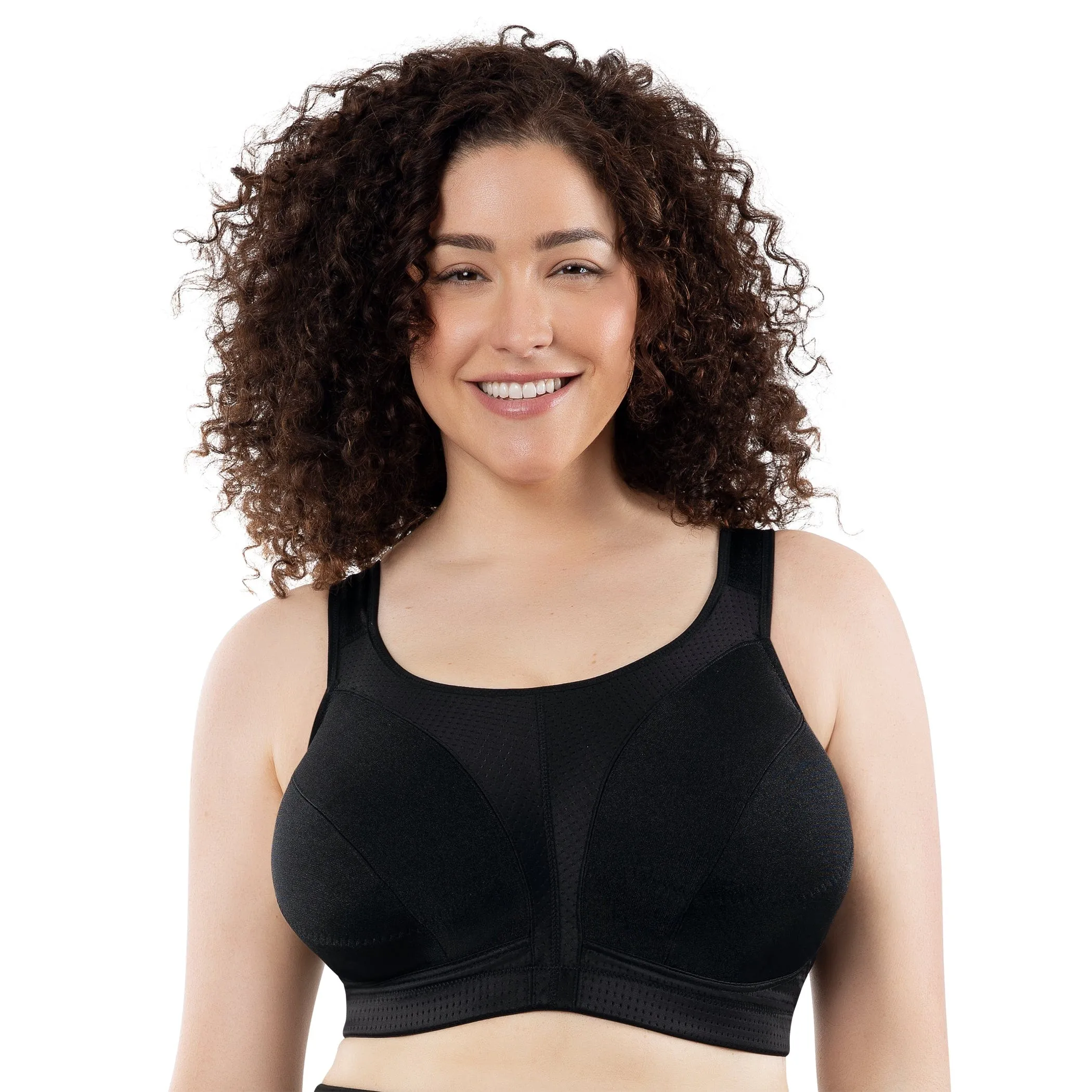 Active Wirefree Sports Bra - Black