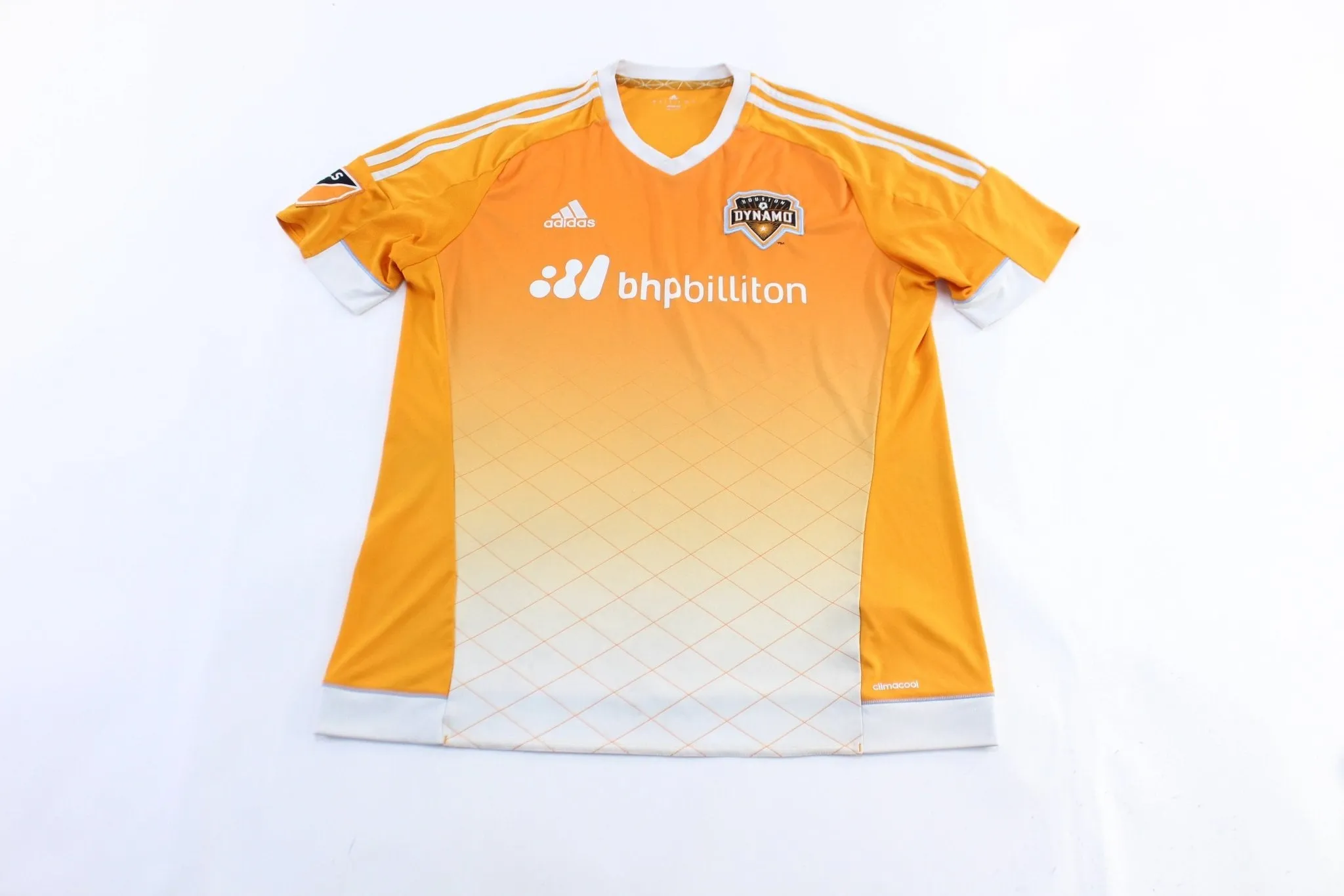 Adidas Embroidered Logo Houston Dynamo Soccer Jersey