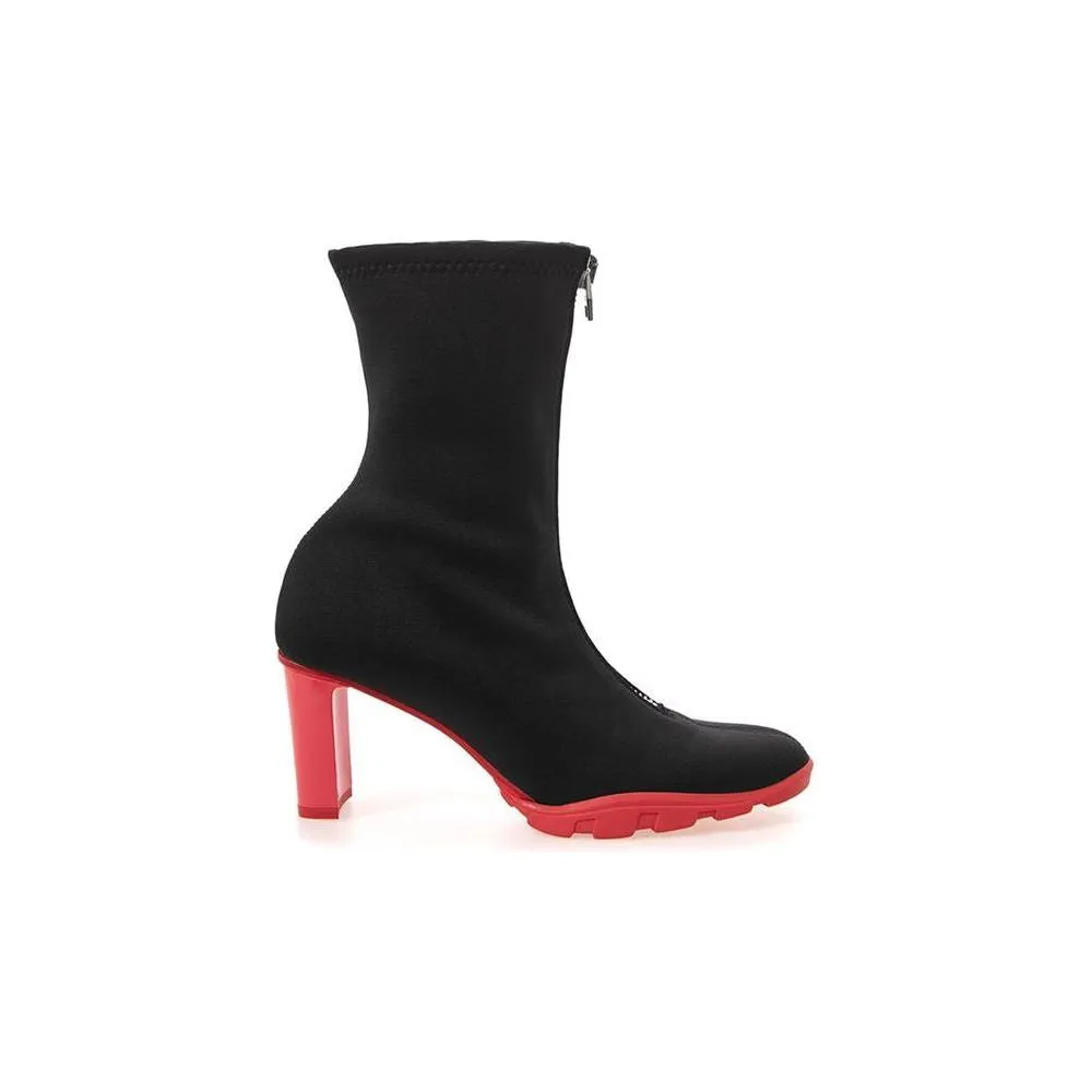 Alexander McQueen Black Neoprene Boot