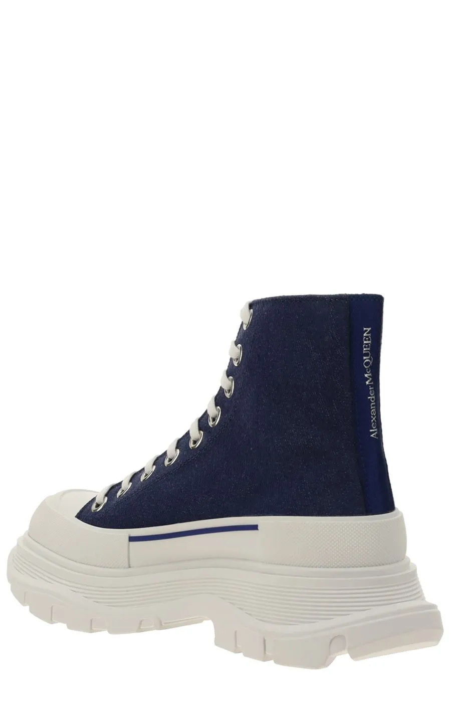 Alexander McQueen Tread Slick Lace-Up Sneaker Boots