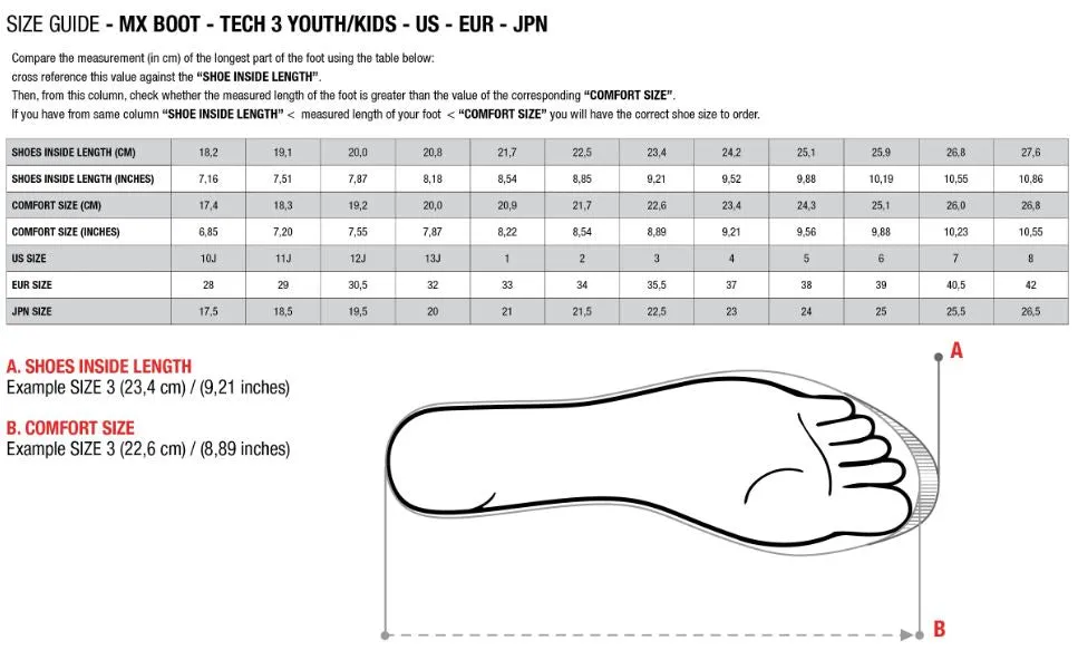 Alpinestars Tech 7S Youth Boots