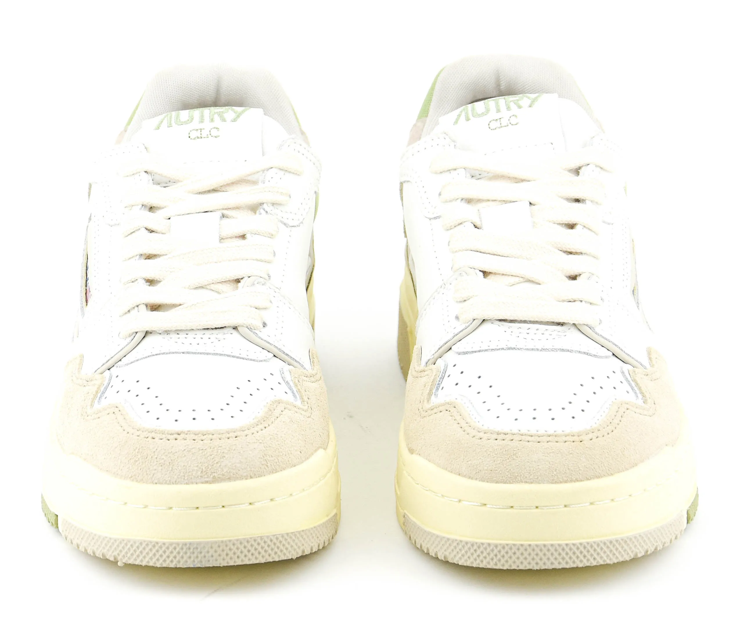 AUTRY CLC LOWTOP SNEAKER SAGE WHITE