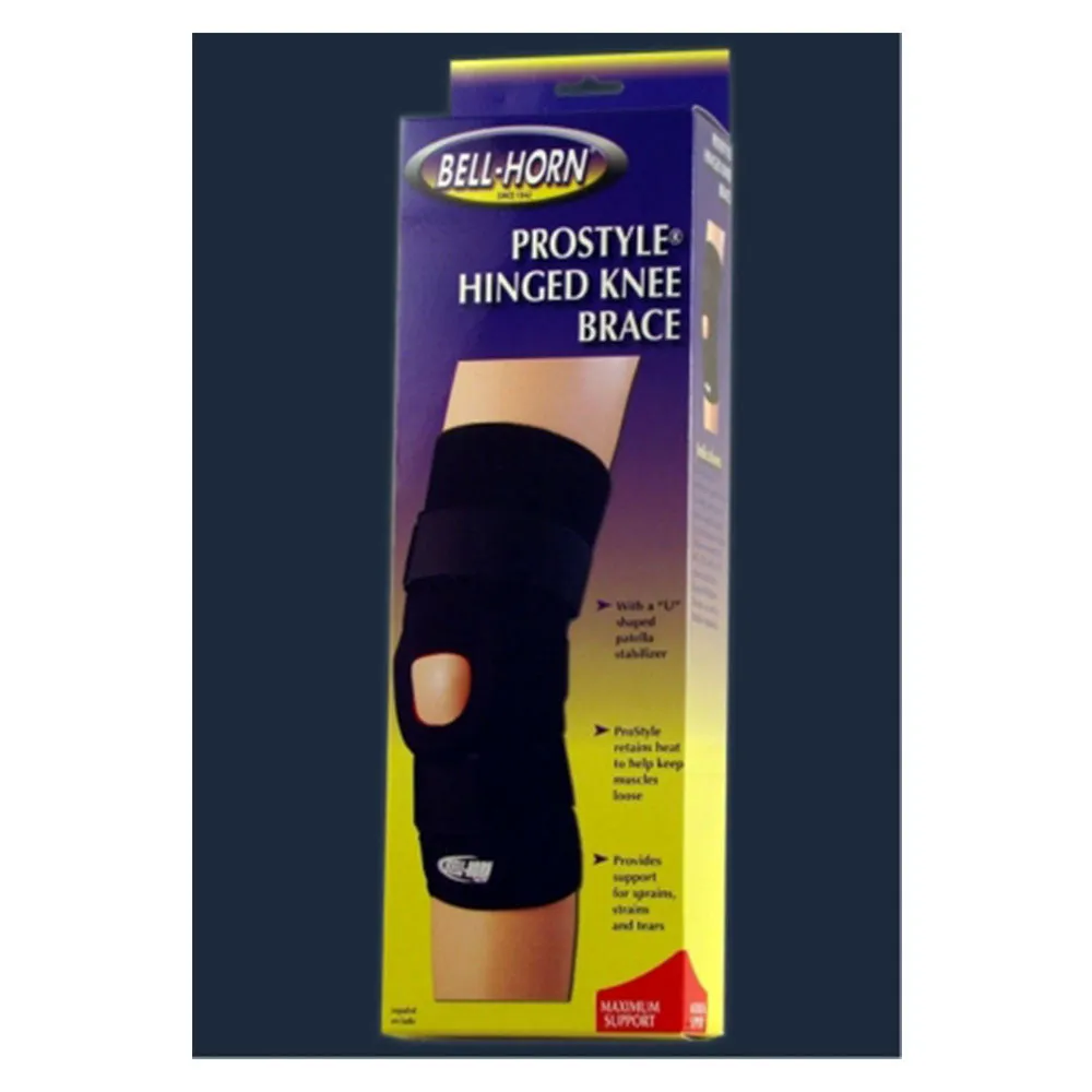 Bell Horn 202L Pro Style Hinged Knee Brace, 1 Each