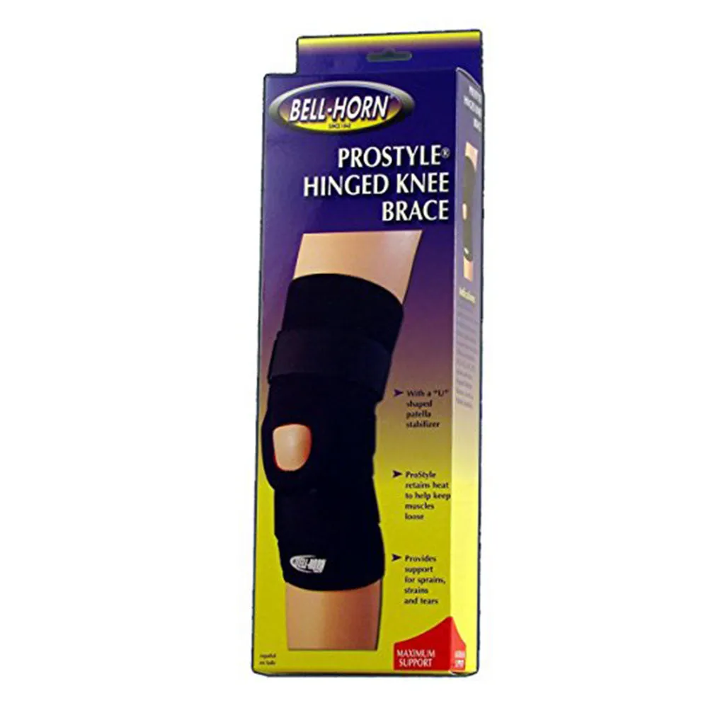 Bell Horn ProStyle 202 - LARGE Hinged Knee Sleeve 1 each