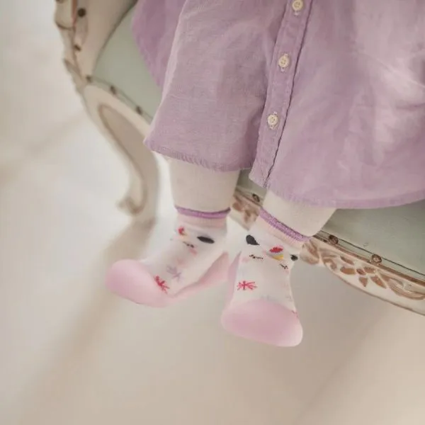 BigToes First Walker Shoes - Chameleon - Unicorn Pink