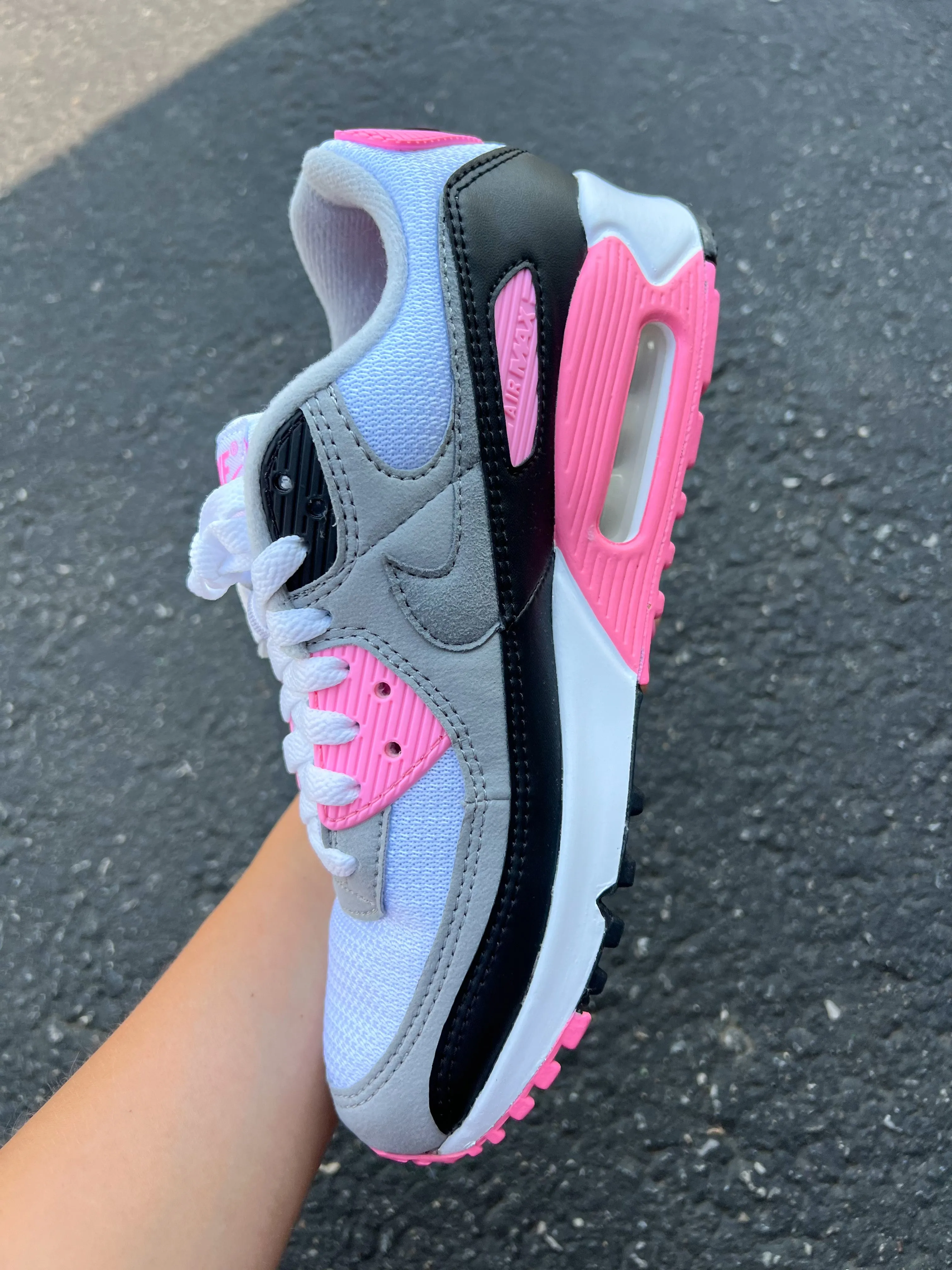 Bubblegum Pink Swarovski Womens Nike Air Max 90