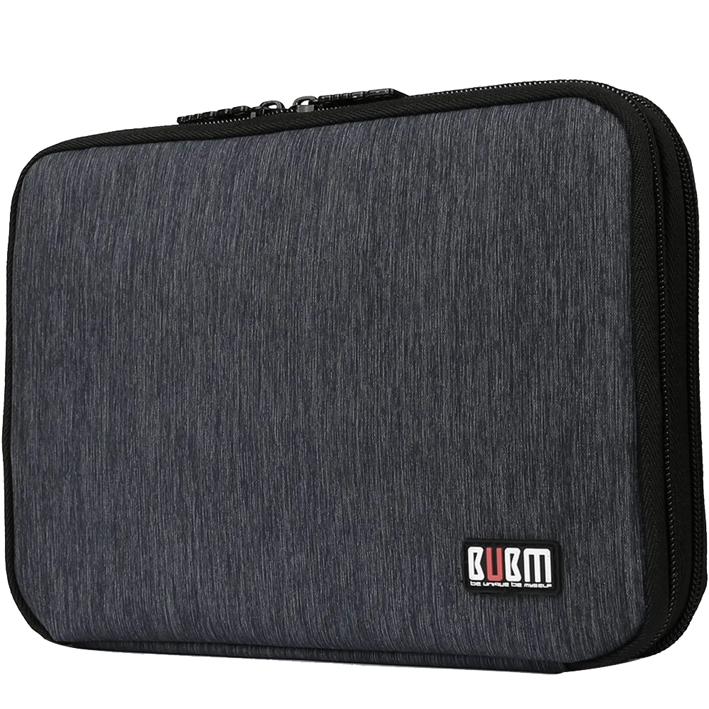 Bubm Universal Double Layer Travel Gear Organizer