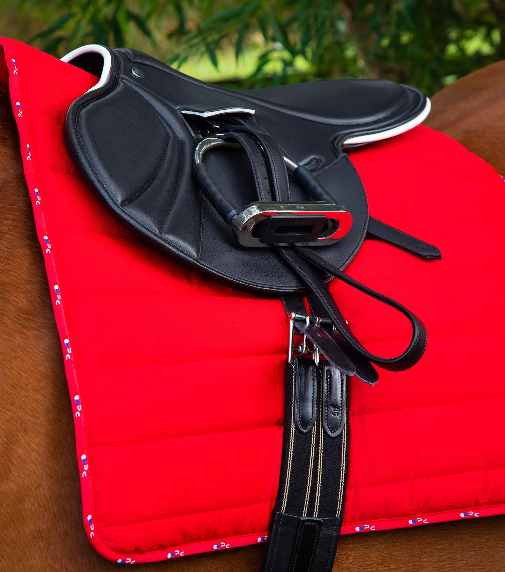 Buster Reversible Saddle Pad Red