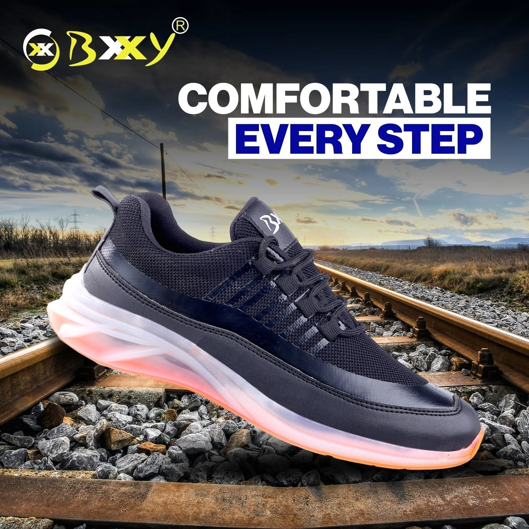 Bxxy Latest Sports Running Outdoor Shoes For Men