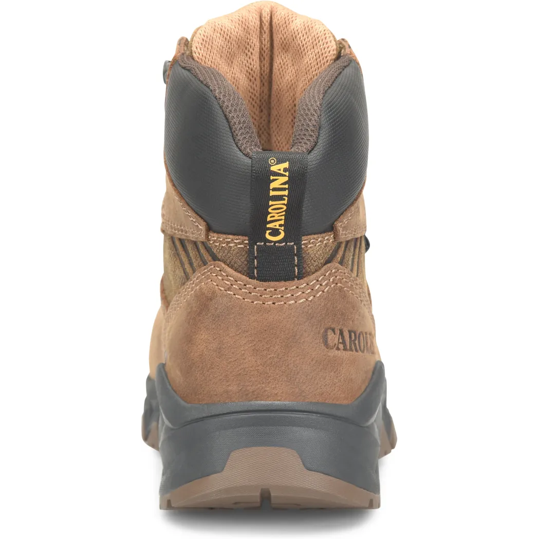 Carolina Women's Sage 6" Comp Toe WP Slip Resist Work Boot -Brown- CA5679