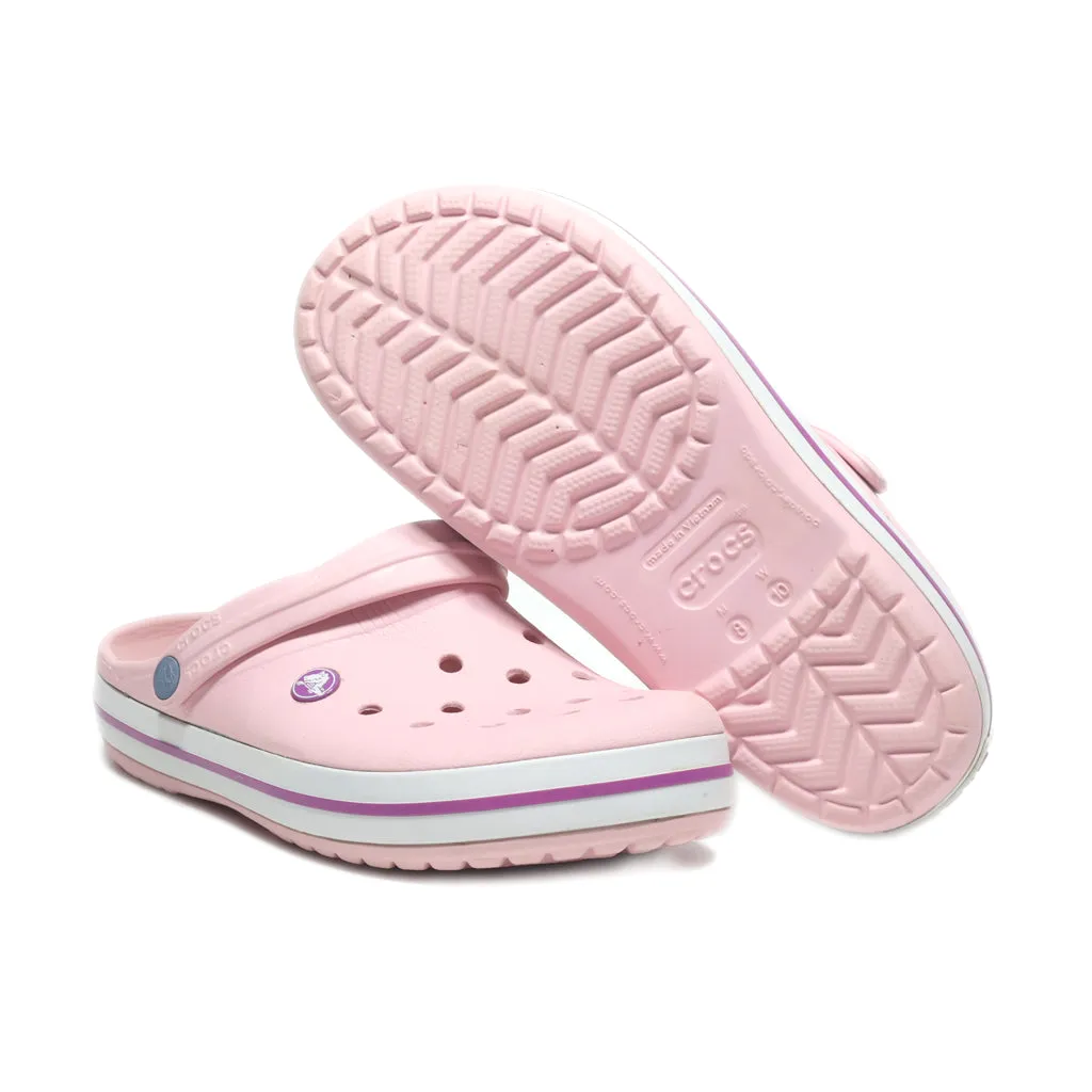 Crocs Crocband Clogs Rubber Pink Colour For Women