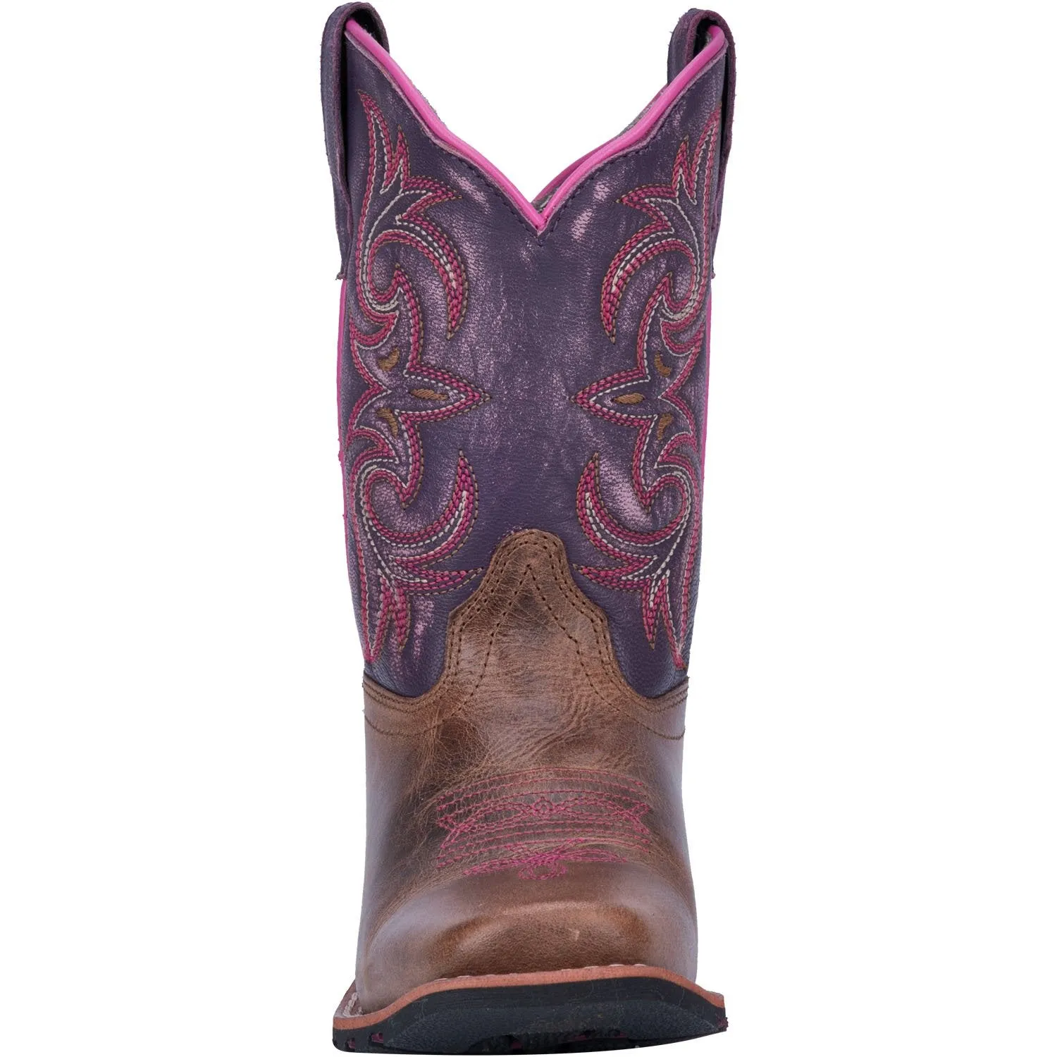 DAN POST KID'S MAJESTY LEATHER YOUTH WESTERN BOOT (3.5-6.5) - DPC3947