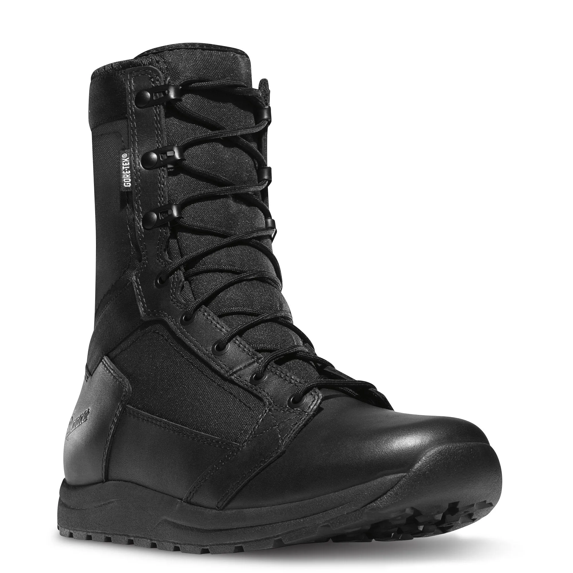 Danner Men's Tachyon Boot 8" in Polishable Black Gore-Tex