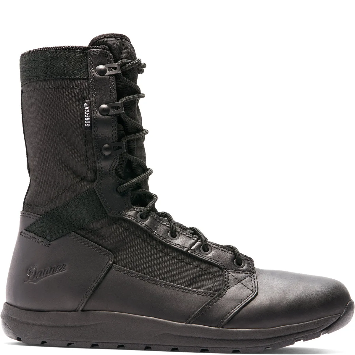 Danner Men's Tachyon Boot 8" in Polishable Black Gore-Tex