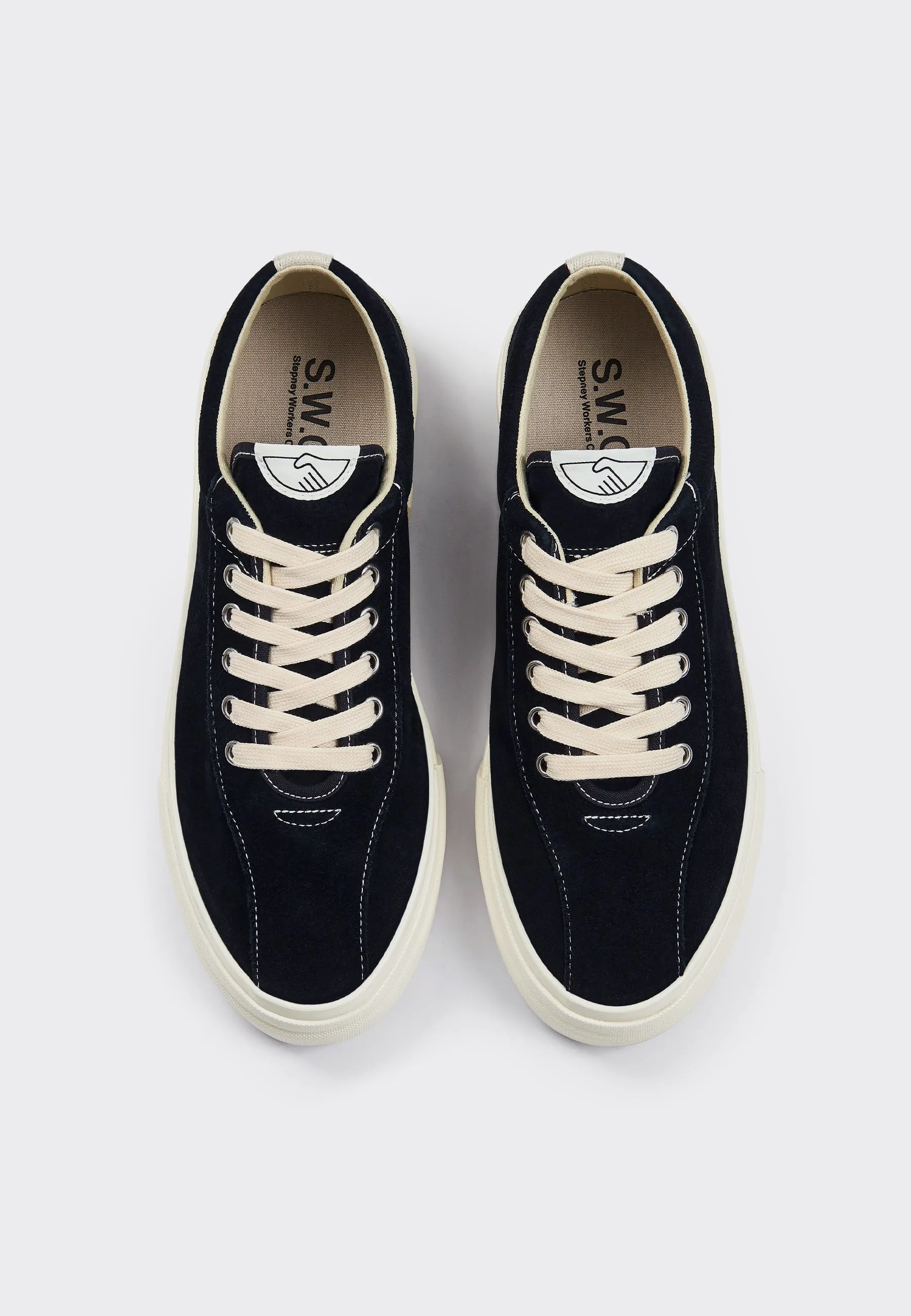 Dellow Suede - Black/Ecru