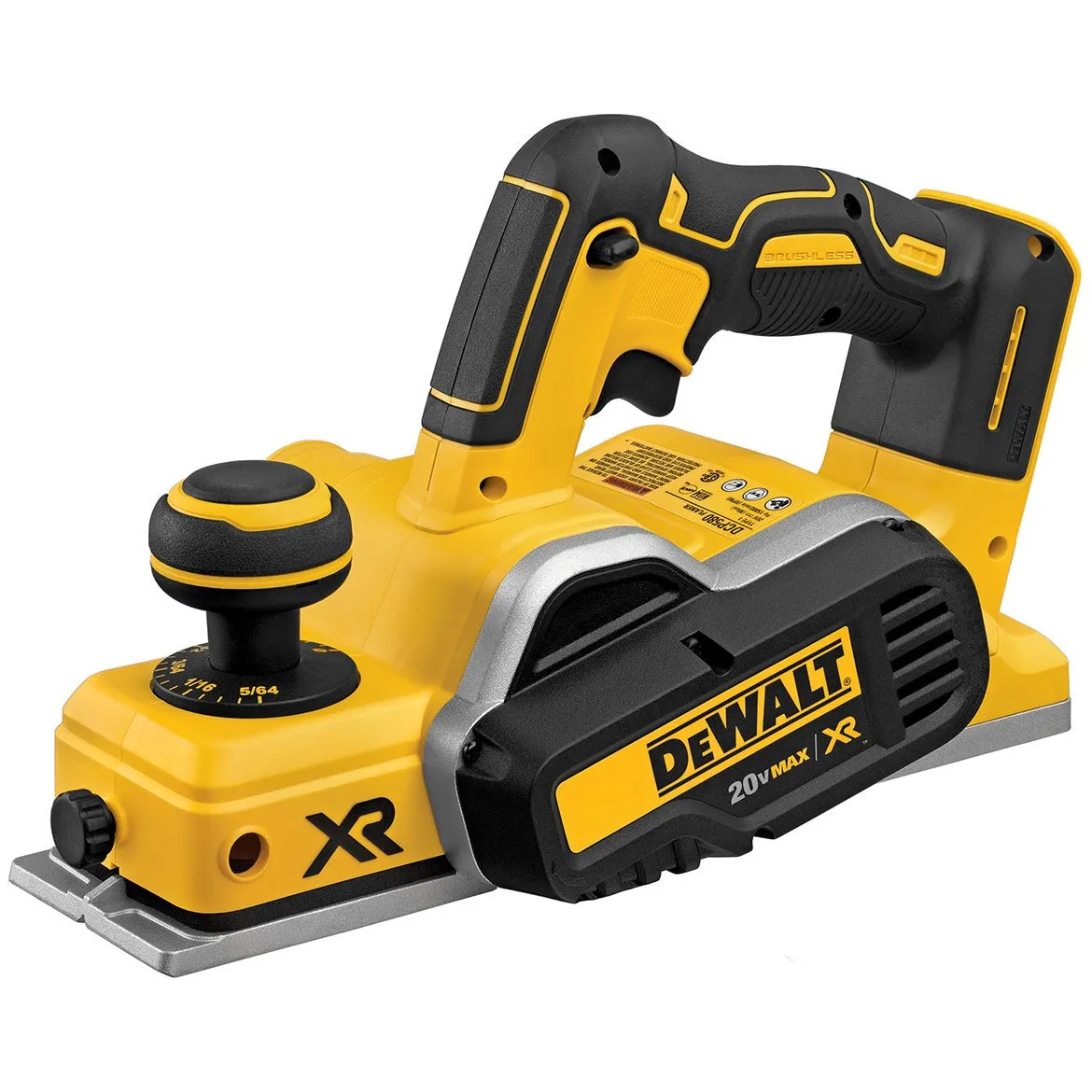 DeWALT DCP580B 20V 15,000-Rpm 5/64" Cutting Depth Li-Ion Planer - Bare Tool