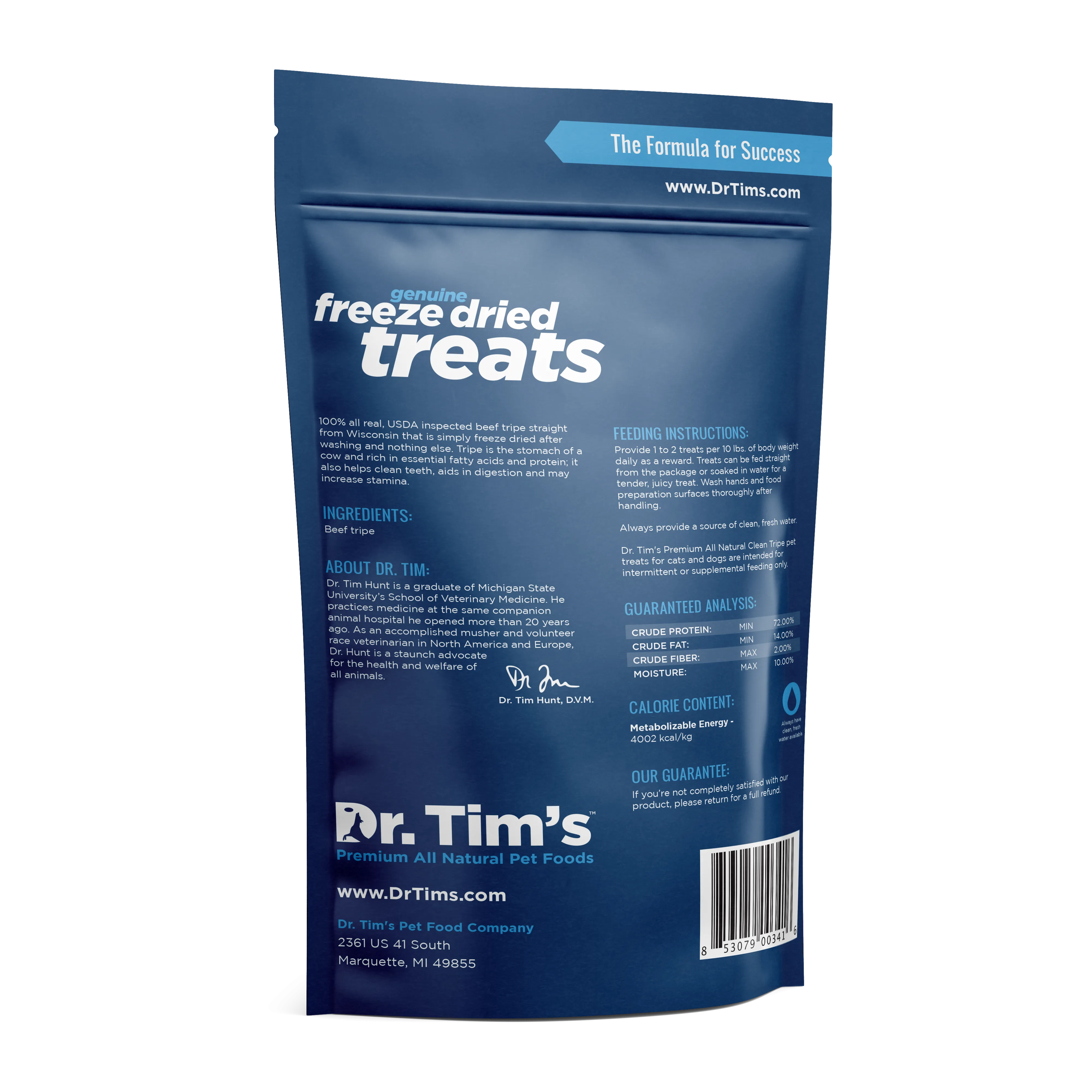 Dr. Tim's Natural Clean Tripe for Cats & Dogs