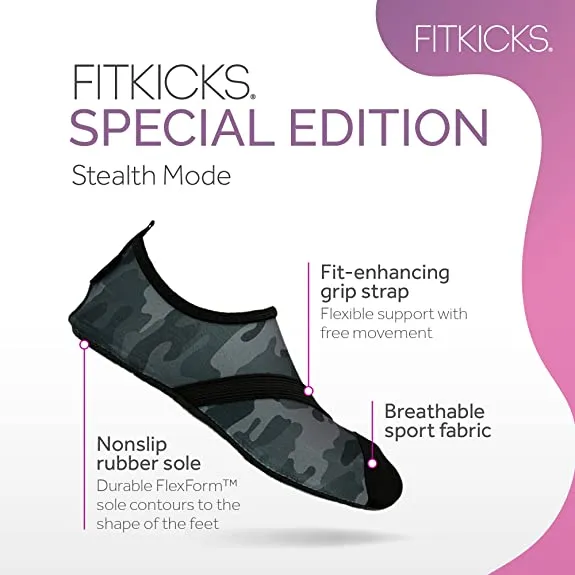 Fitkicks Live Well Active Lifestyle Footwear in Smoke Blue