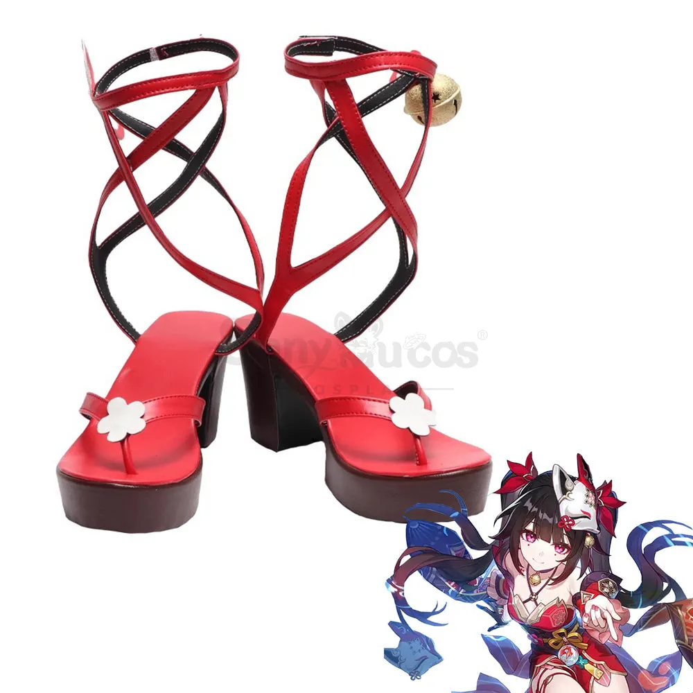 Game Genshin Impact Cosplay Sparkle Cosplay Shoes