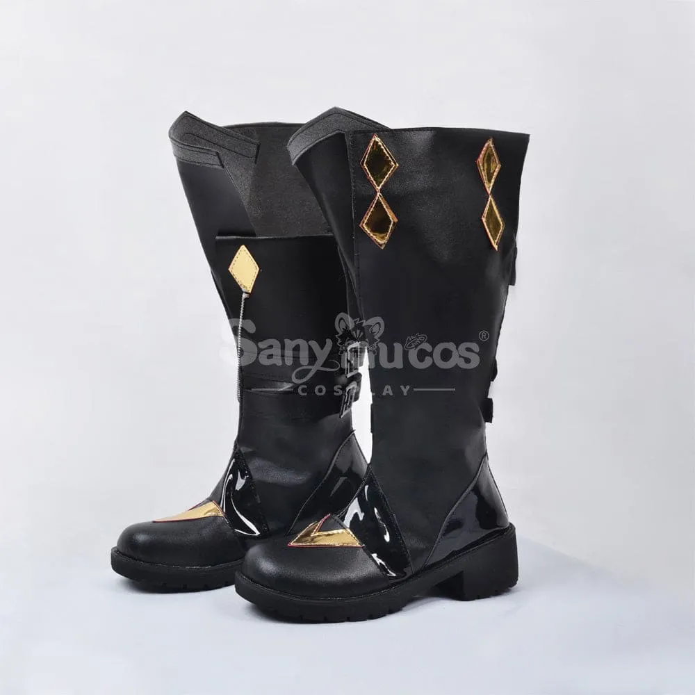 Game Genshin Impact Cosplay Tartaglia Cosplay Shoes