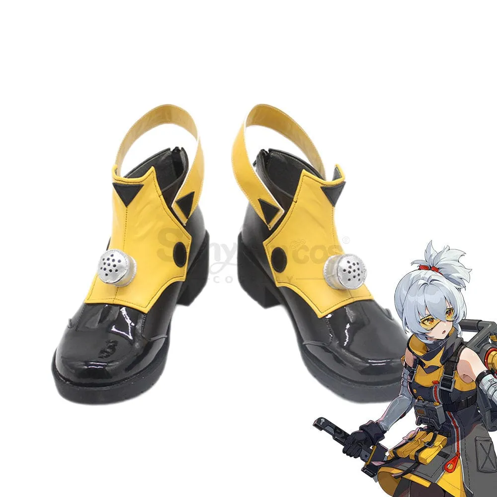 Game Zenless Zone Zero Cosplay Soldier 11 Cosplay Shoes