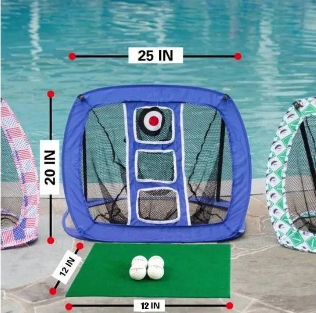 Golf Chipping Net Indoor Outdoor Practice Golfing Target Net