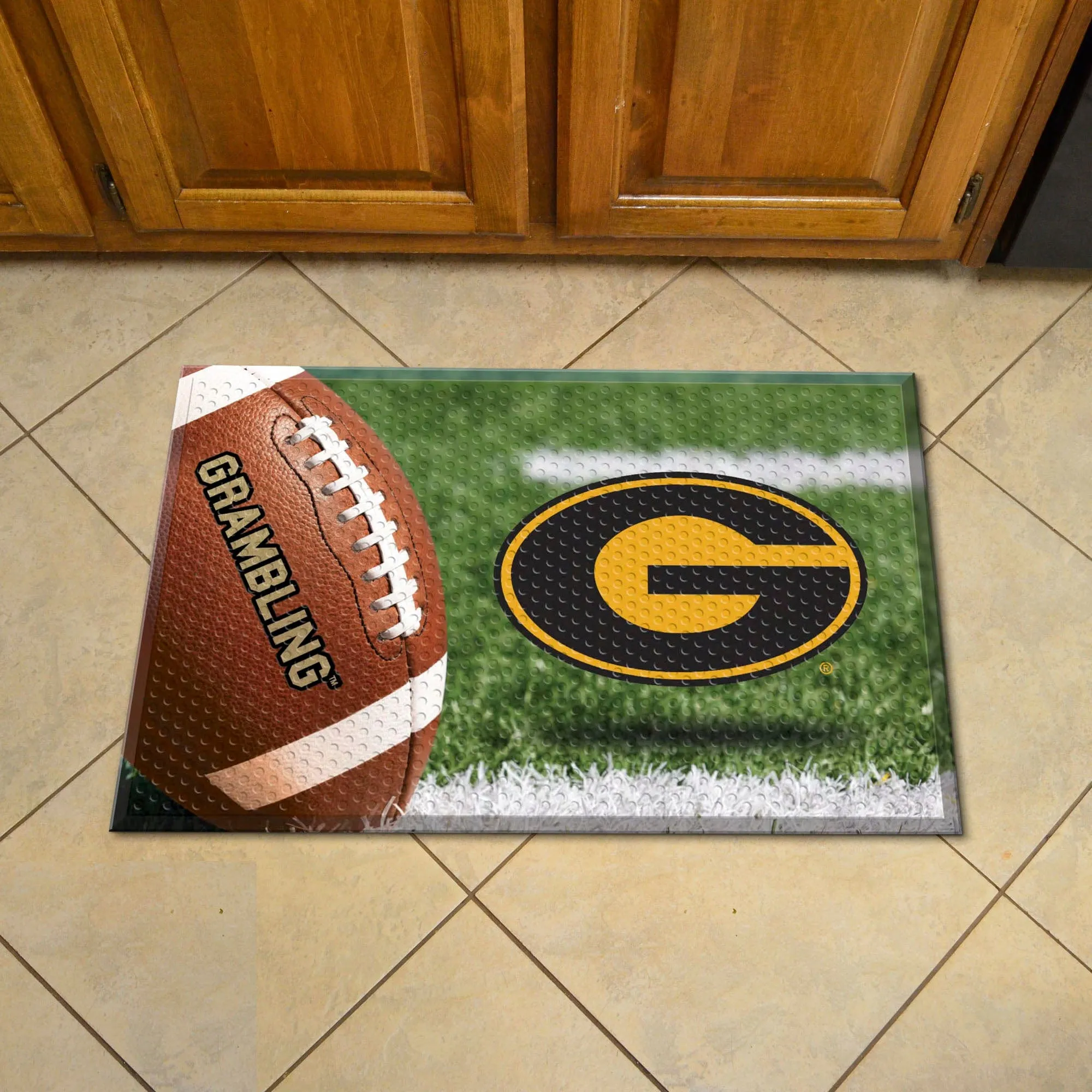 Grambling State Tigers Rubber Scraper Door Mat