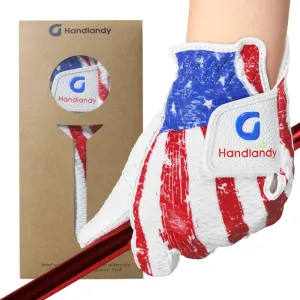 HANDLANDY Golf Gloves for Kids Boys and Girls, 1-Pack Both Left Hand, Breathable Comfort Gloves Gift for Youth Toddler Junior S799L*1