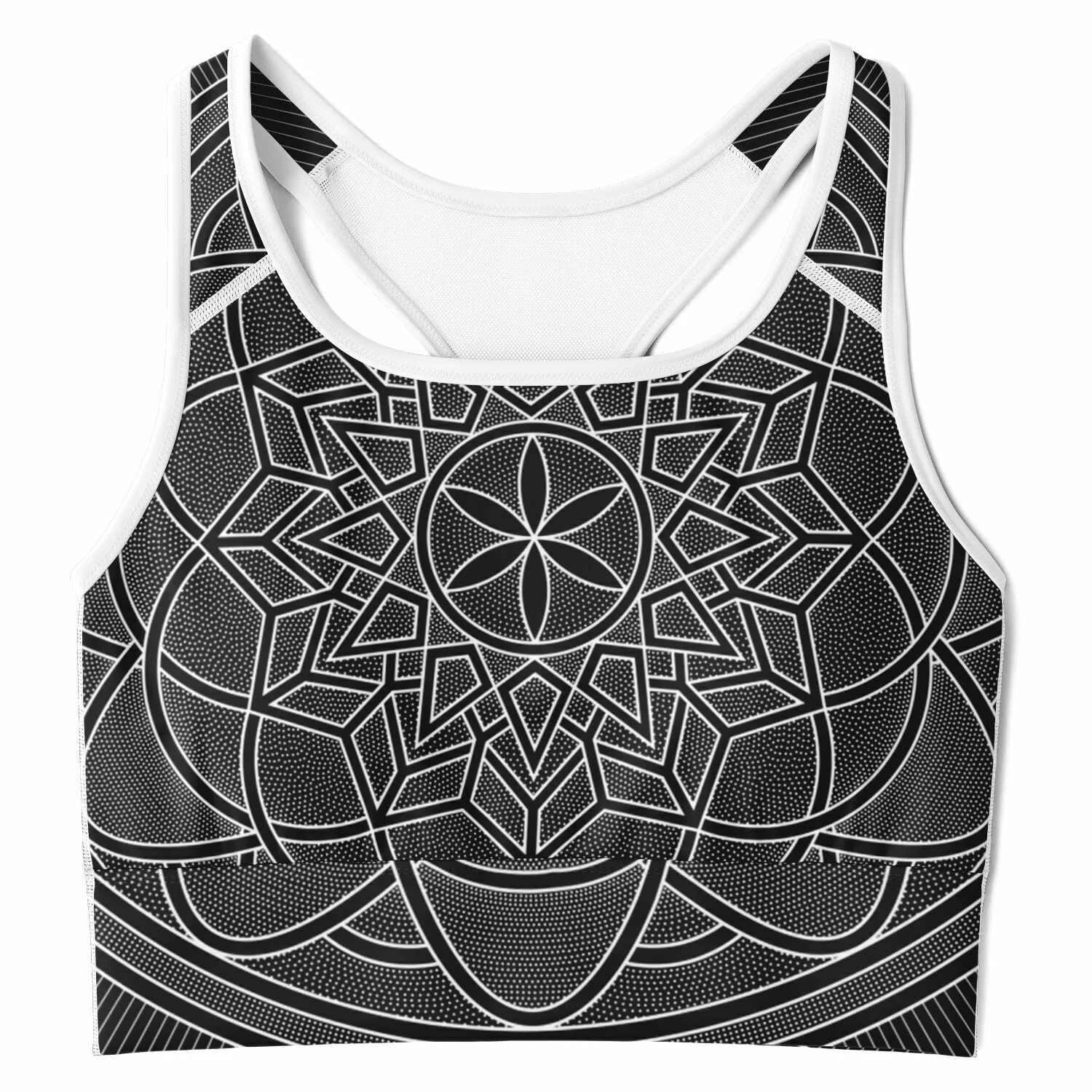 hEDRON Mesh Padded Sports Bra -BROCK SPRINGSTEAD