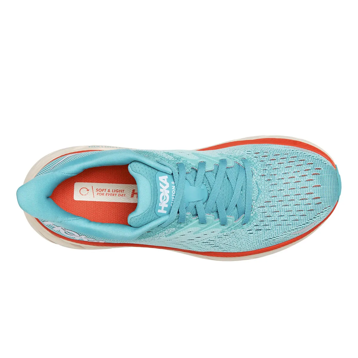 Hoka Clifton 8 Womens | Blue Fog / Plein Air