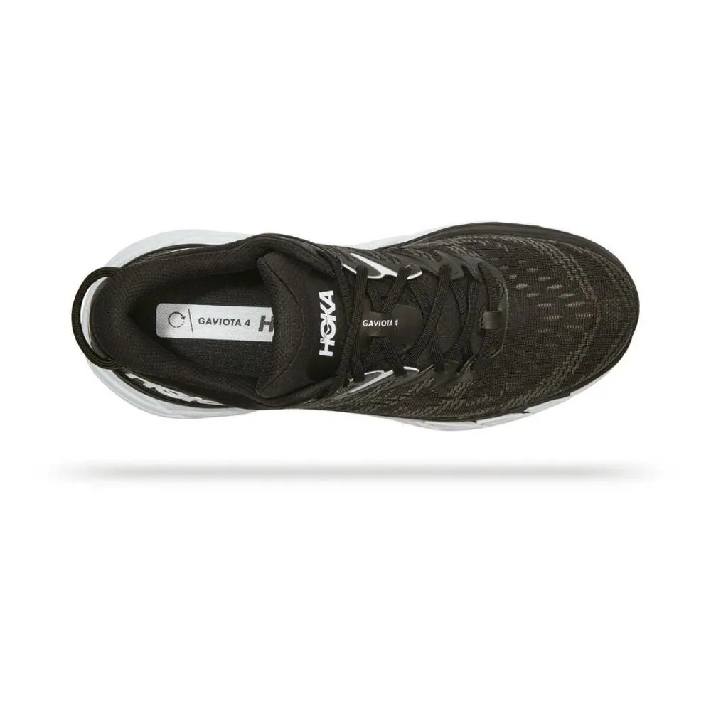 'HOKA' Women's Gaviota 4 - Black / White