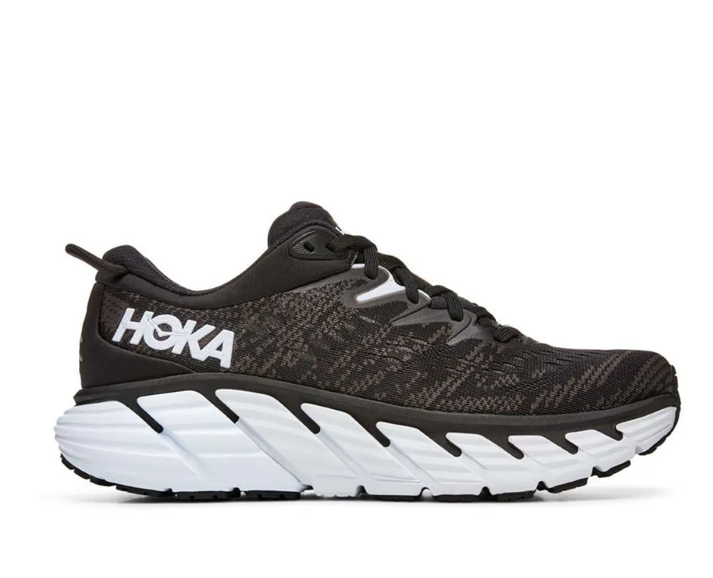 'HOKA' Women's Gaviota 4 - Black / White