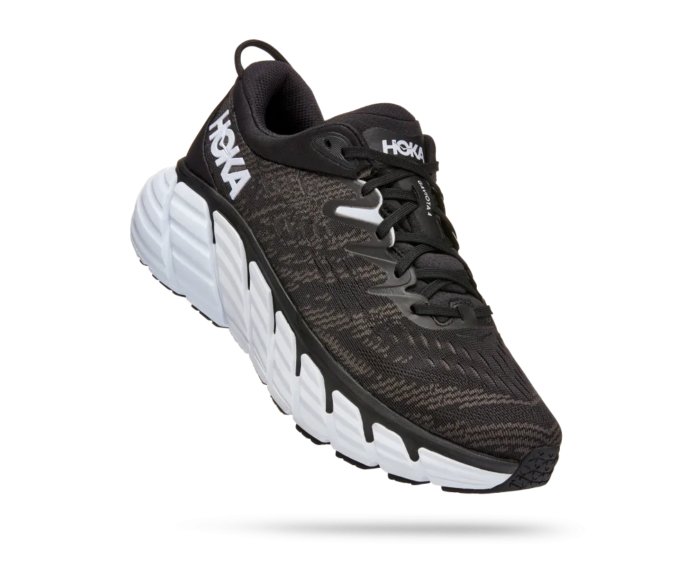 'HOKA' Women's Gaviota 4 - Black / White