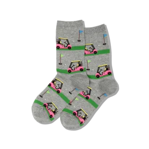 HOTSOX Women's Golf Cart Crew Socks