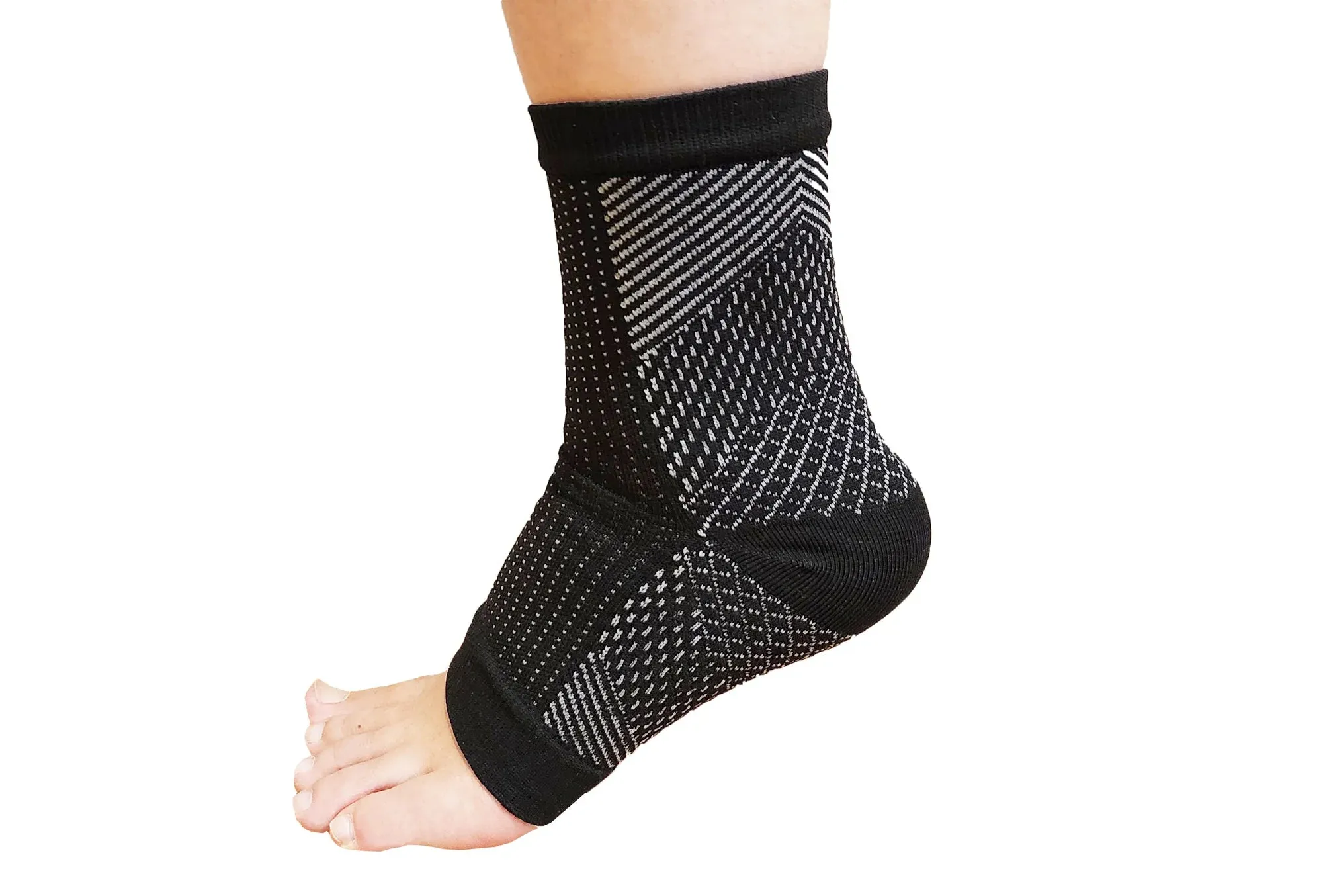 JS Sports Compression Elastic Ankle Support