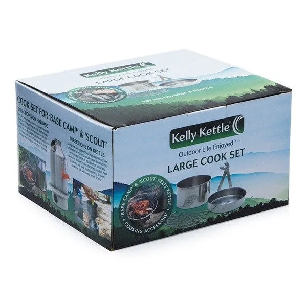 Kelly Kettle Large Cook Set (Fits 'Base Camp' &amp; 'Scout' Kettles)