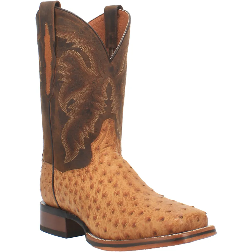 Kershaw Ostrich Square Toe Cowboy Boots