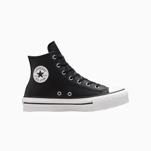 Kid's Chuck Taylor All Star Lift Platform Leather Grade School