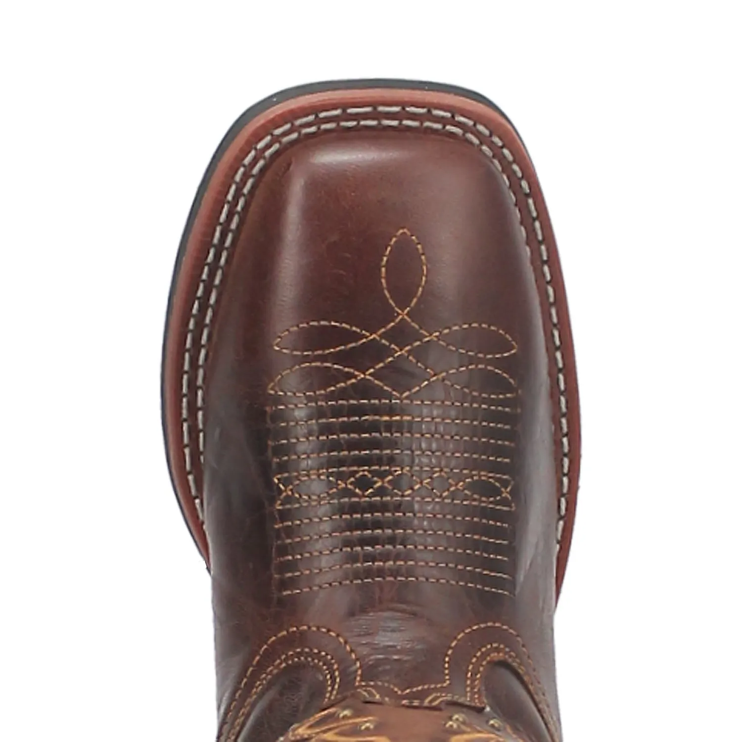 Laredo Womens Lockhart Tan Leather Cowboy Boots