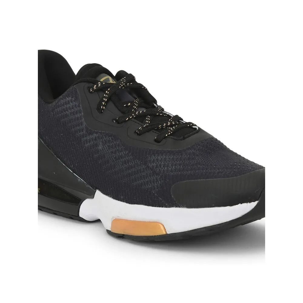 Leap7x Sports Lacing Shoes For Men (Black) SOYUZ By Liberty