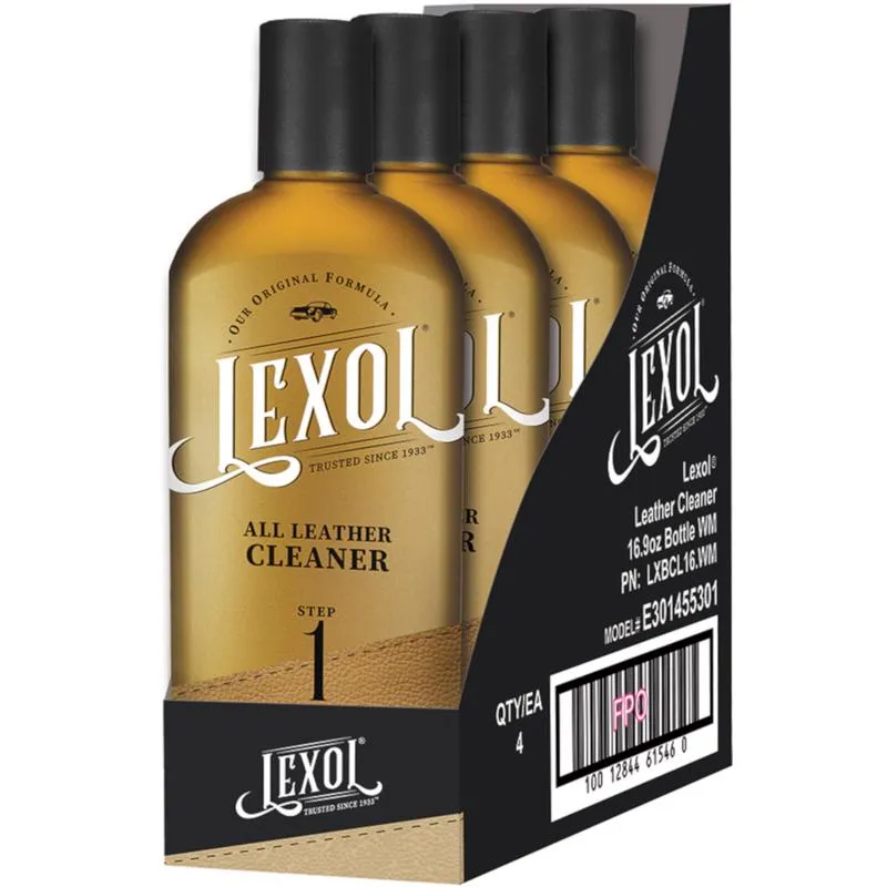 Lexol Step 1 Leather Cleaner 16.9 oz Liquid