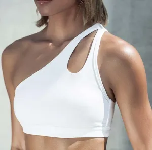 Leylah One Shoulder Sports Bra